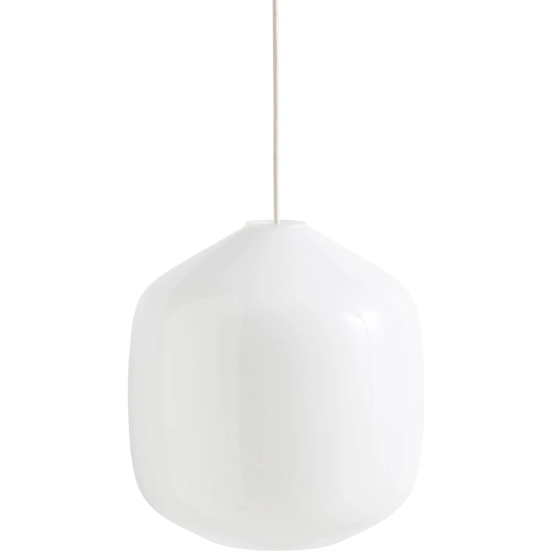 Buoy Glass Pendel 30 cm, Clay White