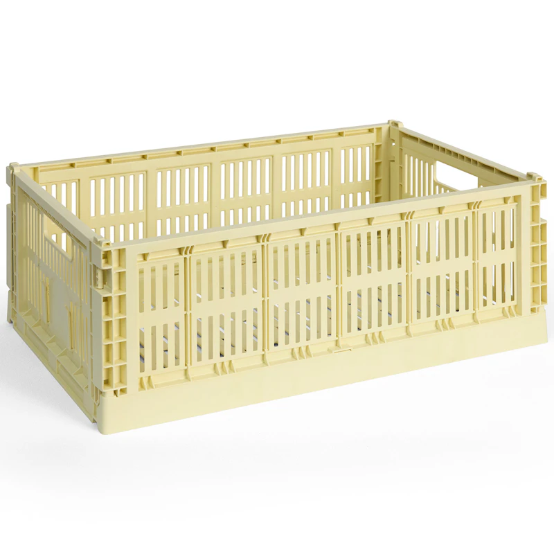Colour Crate Large Oppbevaring, Light Yellow