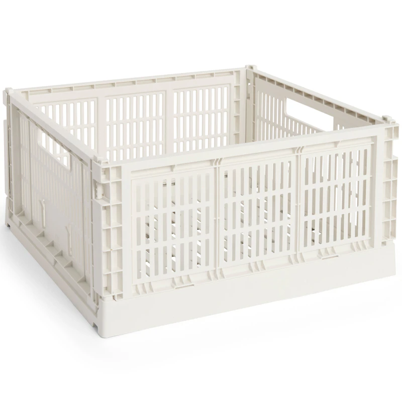 Colour Crate Large Square Oppbevaring, Off-white