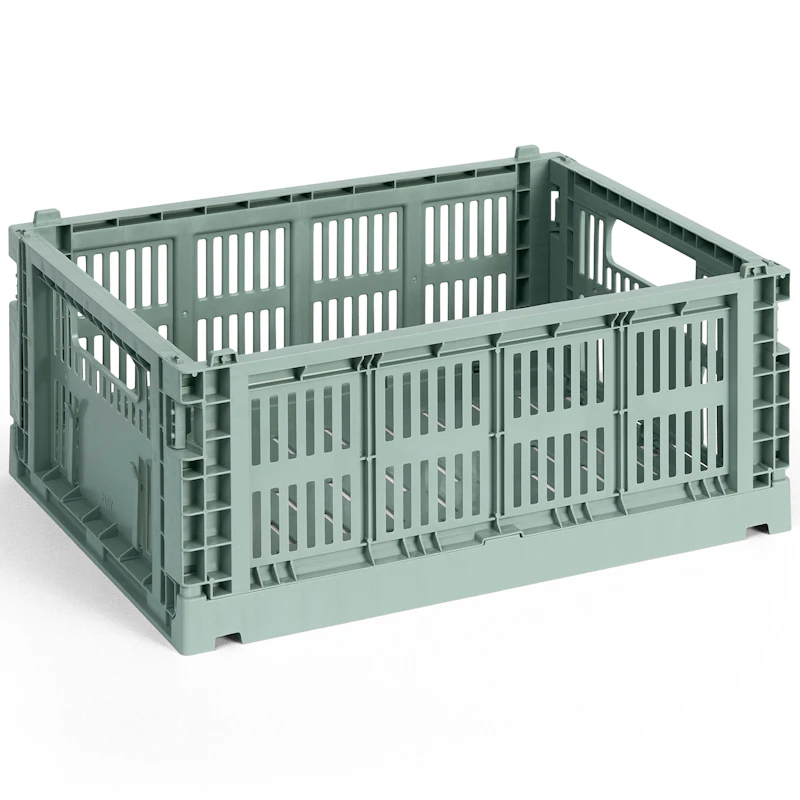 Colour Crate Medium Oppbevaring, Sage Green