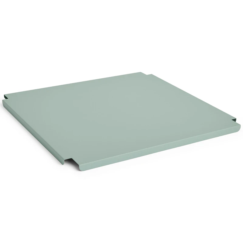 Colour Crate Metal Large Square Lokk, Sage Green