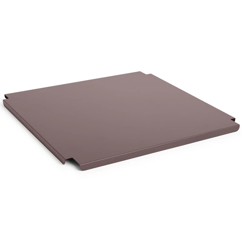 Colour Crate Metal Large Square Lokk, Bordeaux