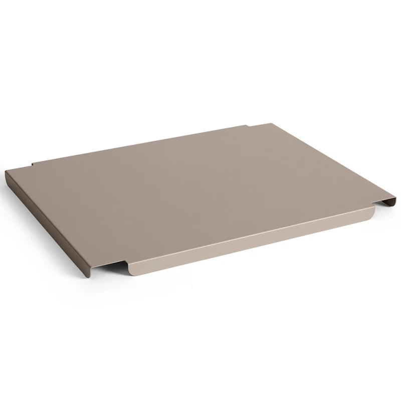 Colour Crate Metal Medium Lokk, Warm Grey