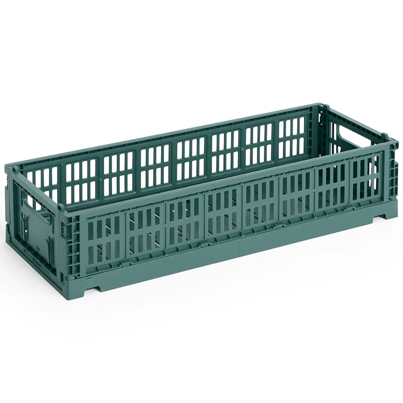 Colour Crate Mini Oblong Oppbevaring, Dark Green