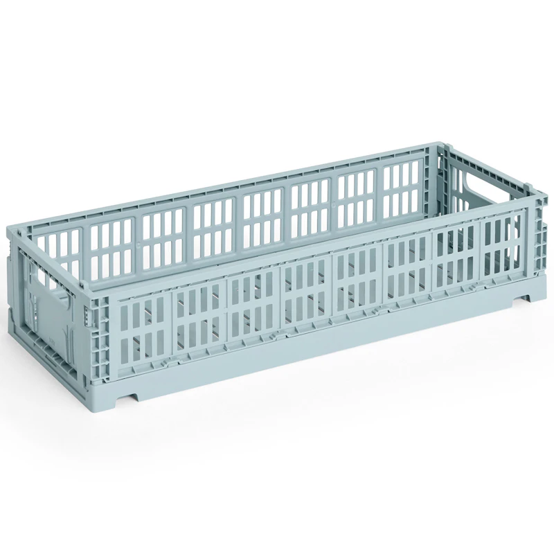 Colour Crate Mini Oblong Oppbevaring, Dusty Blue