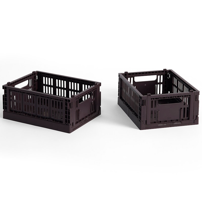 Colour Crate Mini Oppbevaring 2-pk, Bordeaux