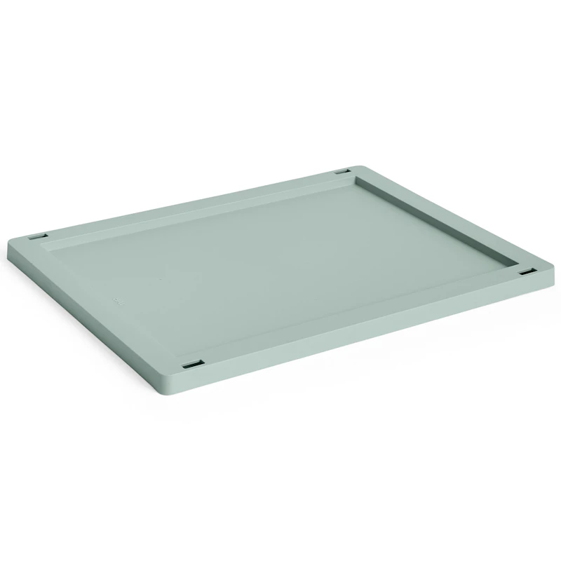 Colour Crate Plastic Medium Lokk, Sage Green