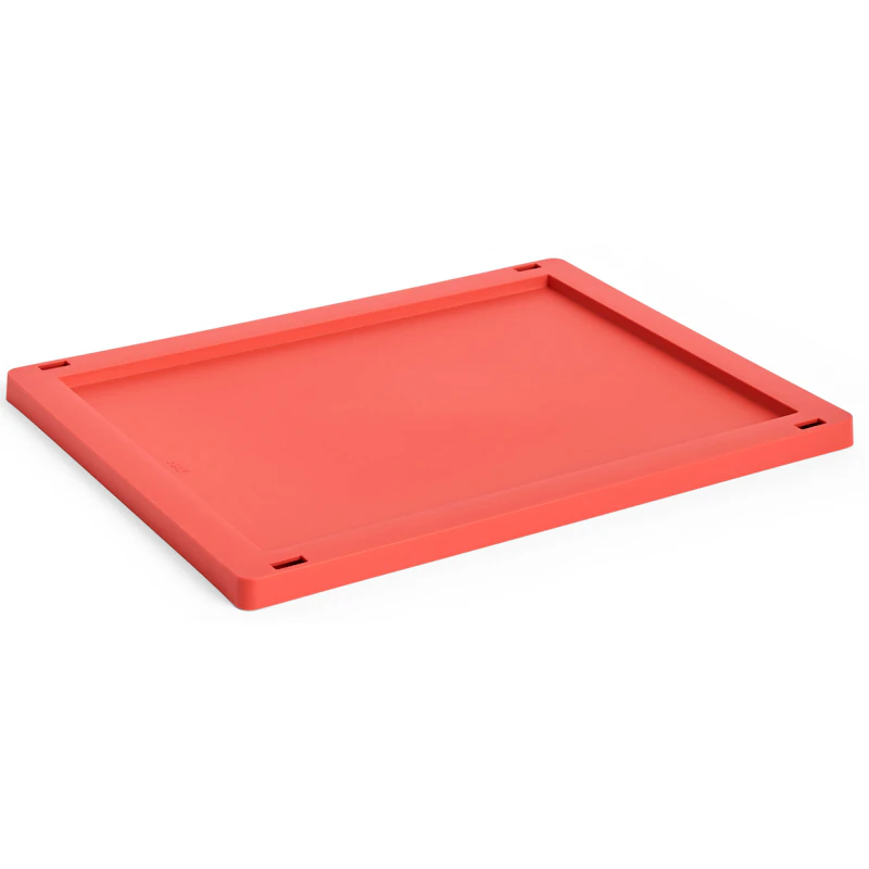 Colour Crate Plastic Medium Lokk, Red