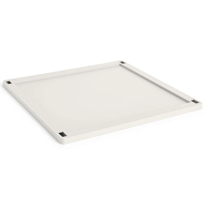 Colour Crate Plastic Medium Square / Cube Lokk, Off-white