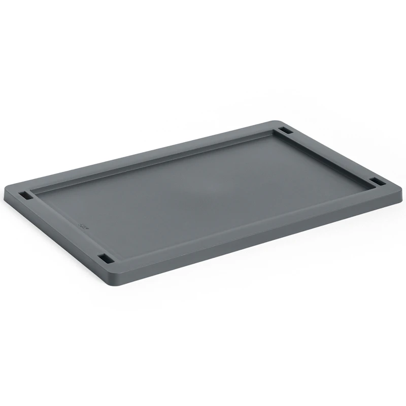 Colour Crate Plastic Small Lokk, Charcoal