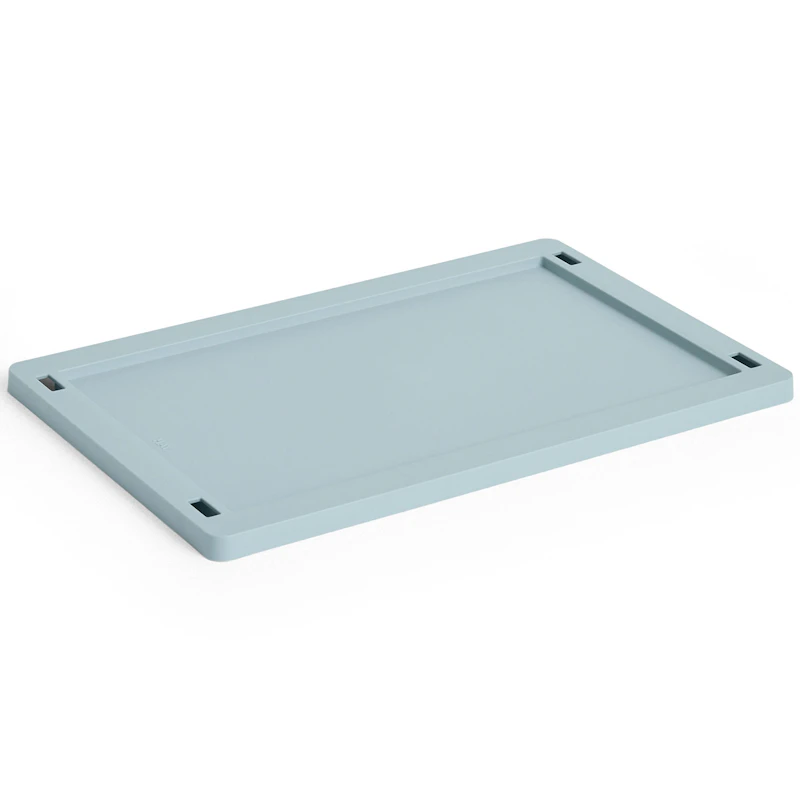 Colour Crate Plastic Small Lokk, Dusty Blue
