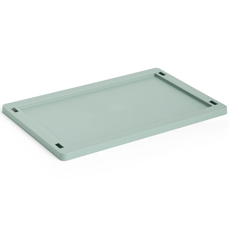 Colour Crate Plastic Small Lokk, Sage Green