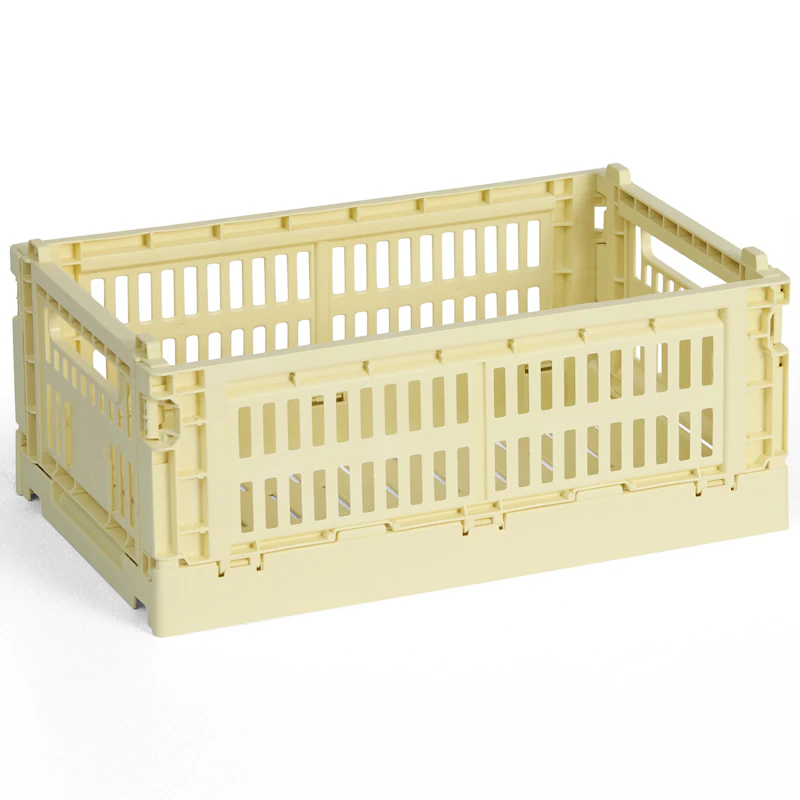 Colour Crate Small Oppbevaring, Light Yellow