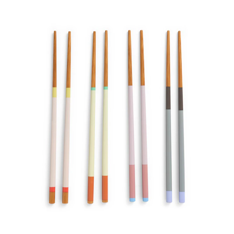 Colour Sticks Spisepinne 4-pk, Pastel