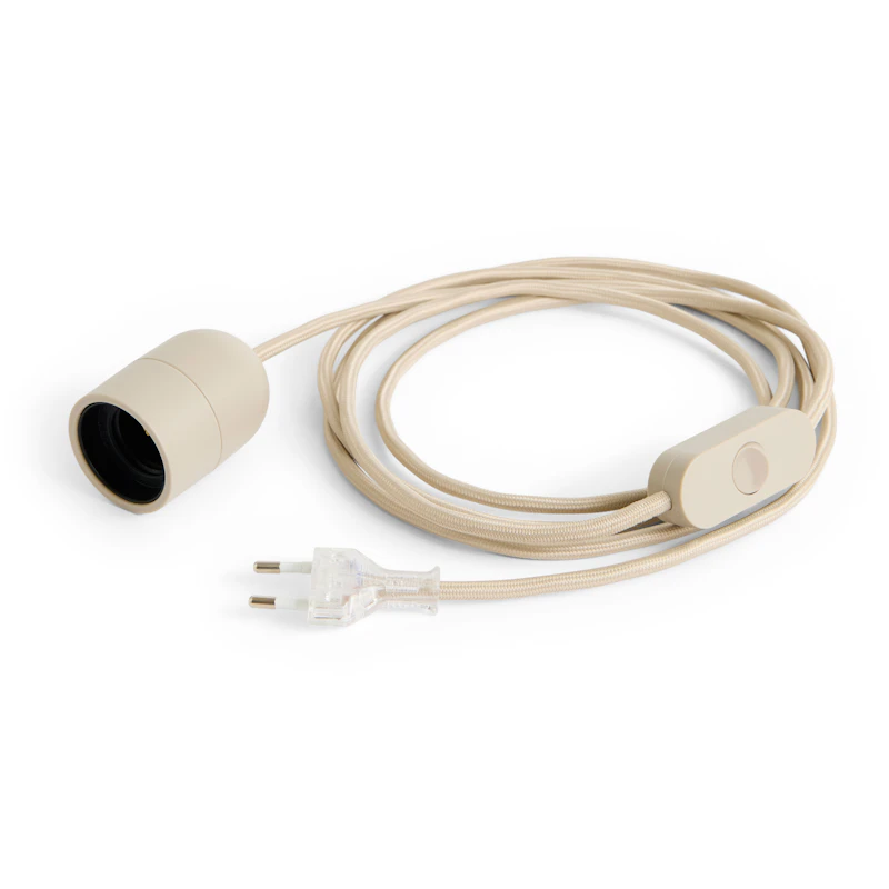 Common Ledningssett Til Bordlampe, Beton Grey