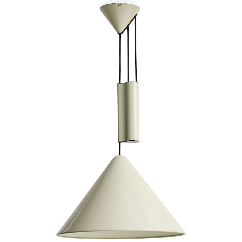 Compass Pendel Justerbar 43 cm, Oyster White