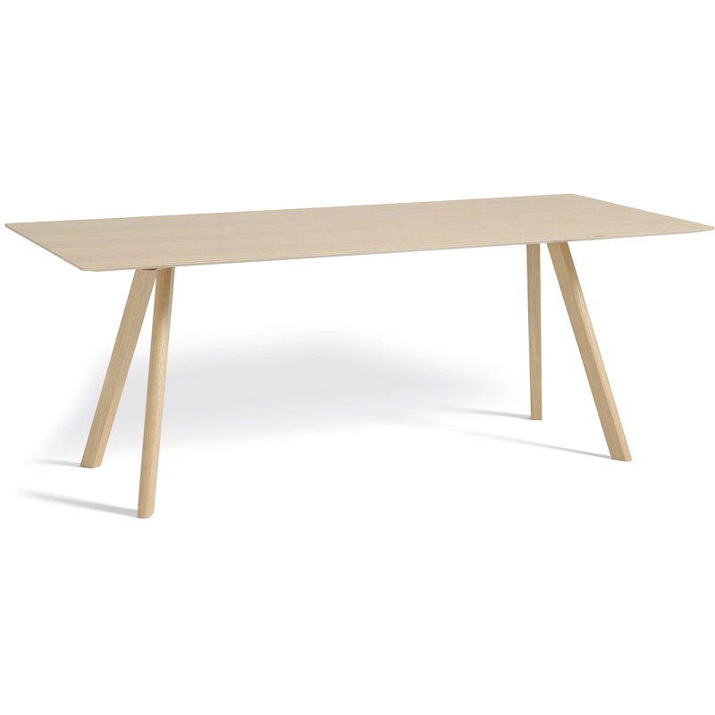 CPH 30 Table 90x200x74 cm, Vannbasert Lakkert Eik