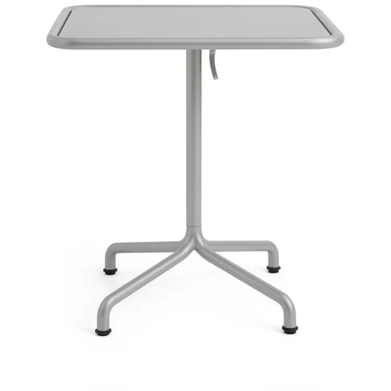 Deville Table 60x70 cm, Silver grey