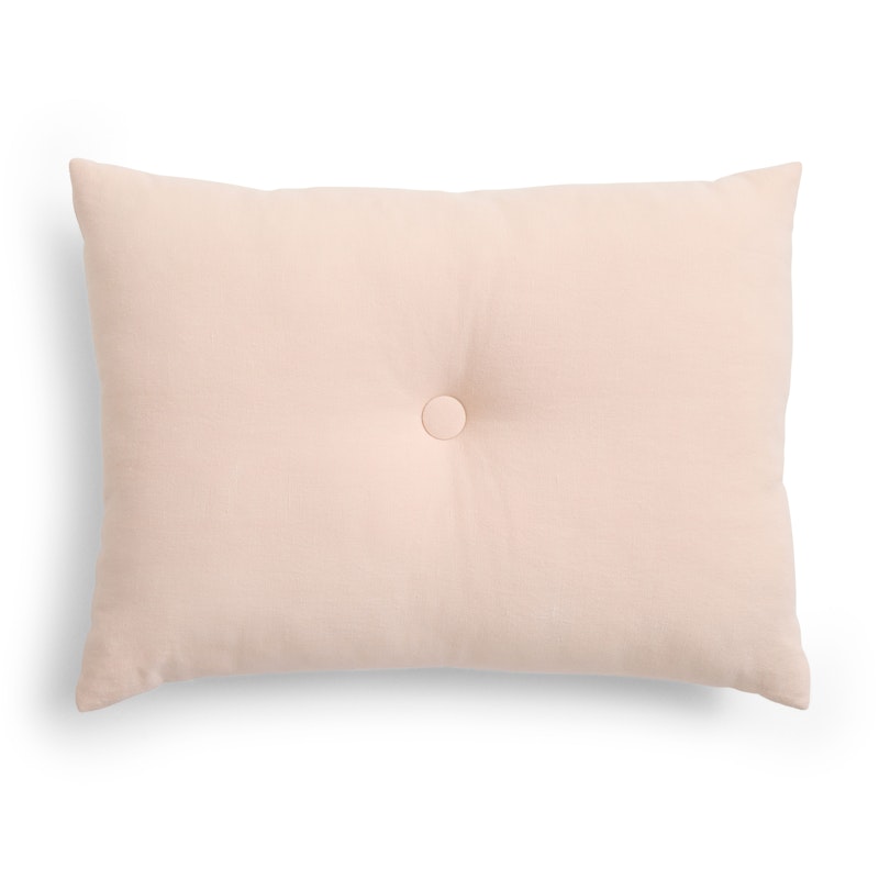 Dot Pute Linen 45x60 cm, Strawberry Milkshake