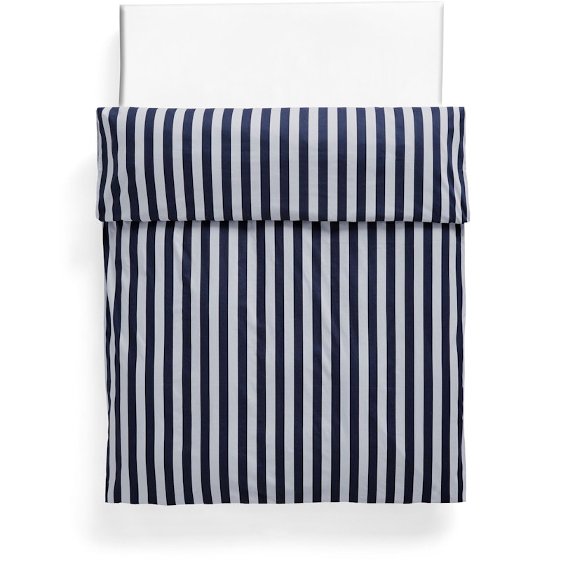 Été Dynetrekk Enkel, 150x210 cm, Midnight Blue/Lysegrå