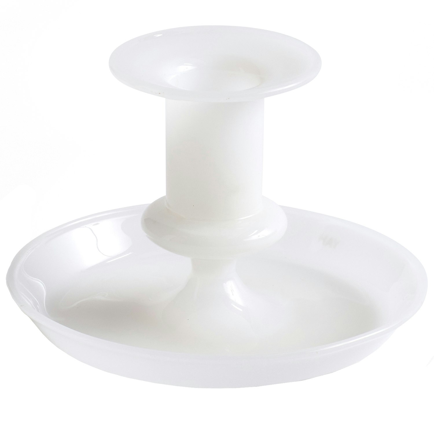 Hay Flare Lysestake  -  Lysestaker Borosilikatglass Hvit - AB390-A605