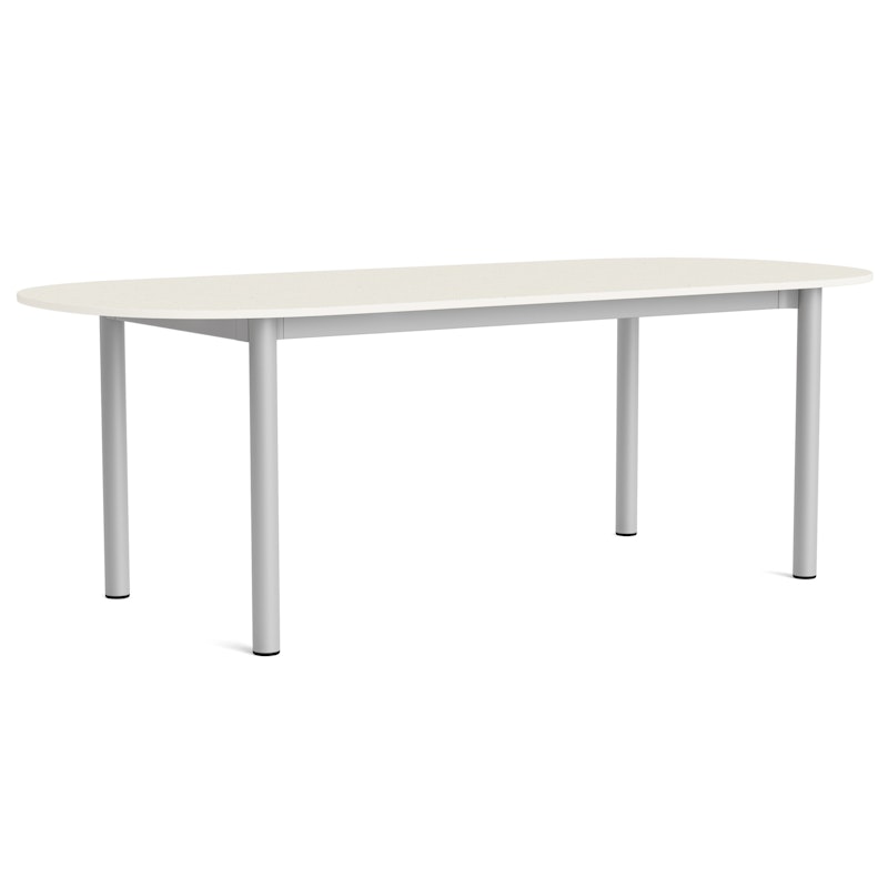 Annex Bord Avlang 95x220 cm, Aluminium / Cotton Cream