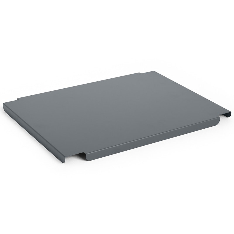 Colour Crate Metal Medium Lokk, Charcoal