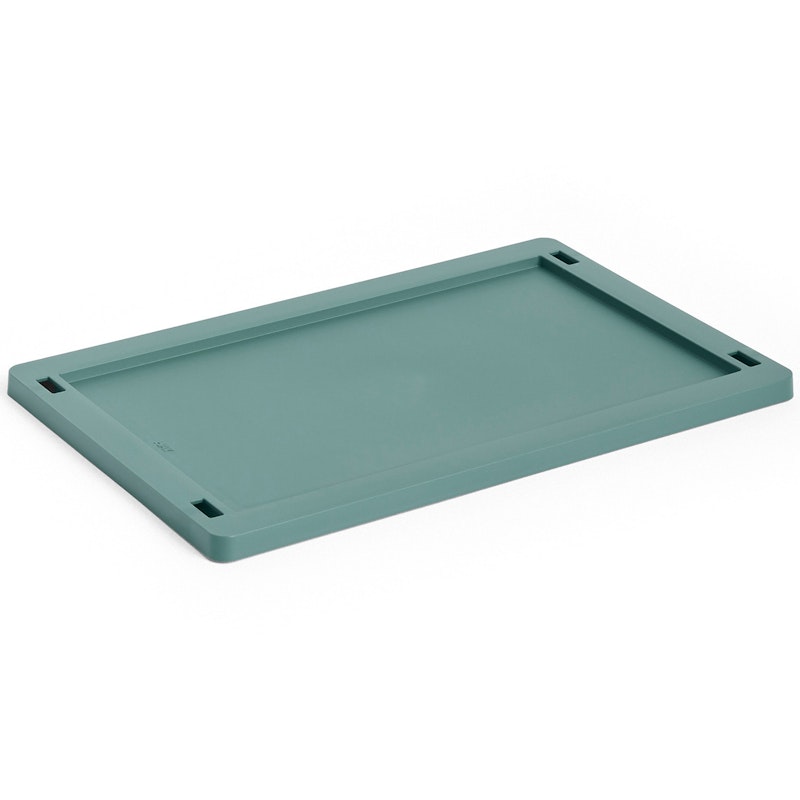 Colour Crate Plastic Small Lokk, Dark Green