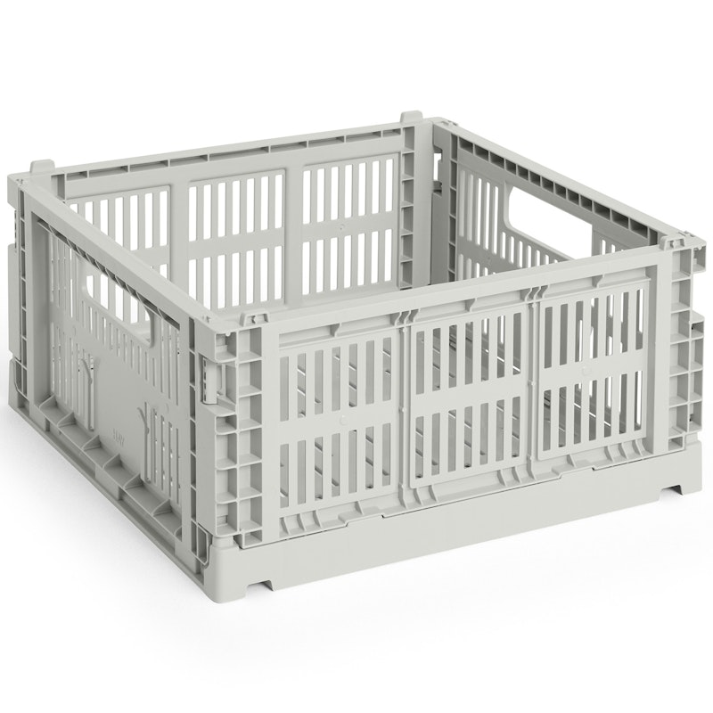 Colour Crate Medium Square Oppbevaring, Grey