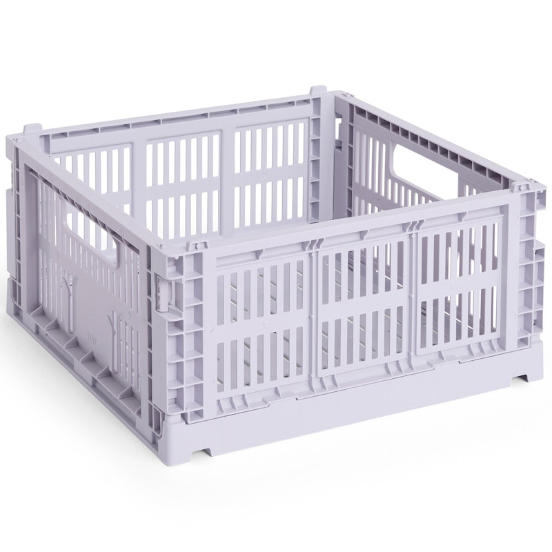 Colour Crate Medium Square Oppbevaring, Lavender