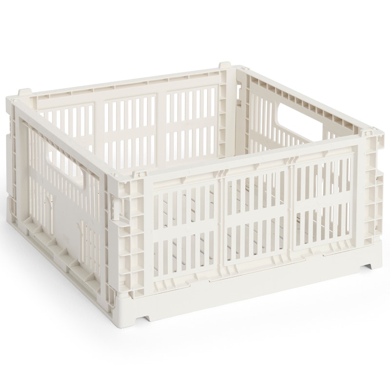 Colour Crate Medium Square Oppbevaring, Off-white