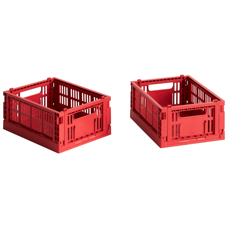 Colour Crate Bokser Mini 2-pk, Rød