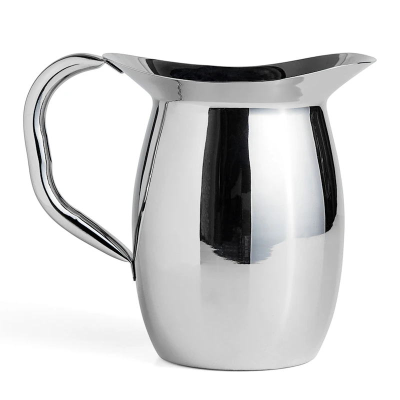 Indian Steel Pitcher Karaffel Rustfritt Stål, Large