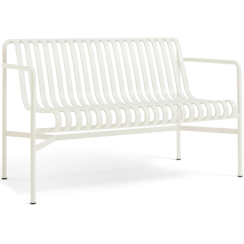 Palissade Dining Benk, Cream White
