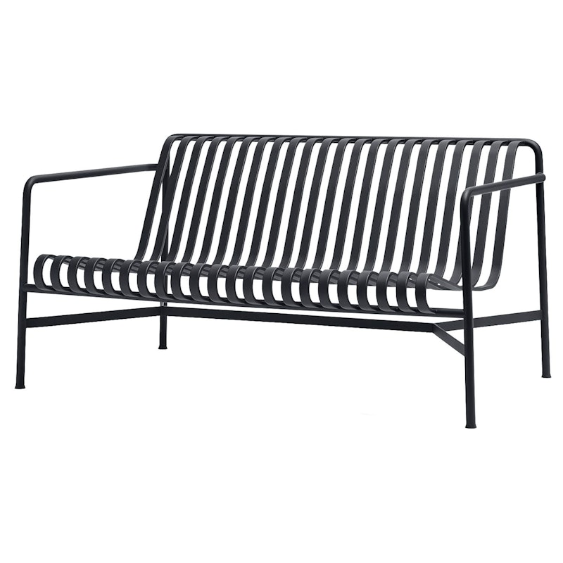 Palissade Loungesofa, Antrasitt