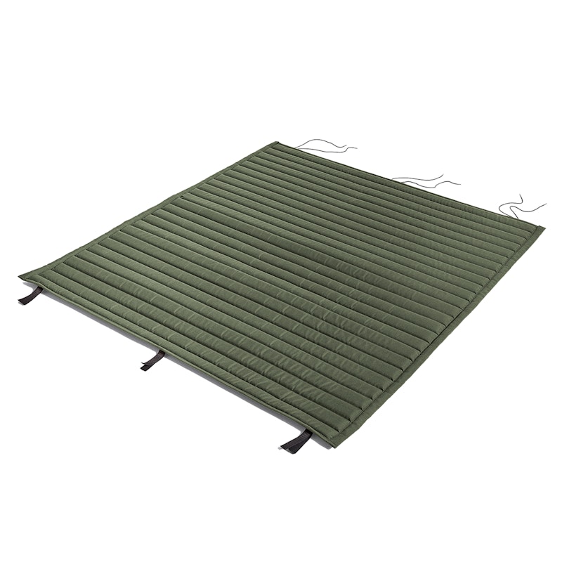 Palissade Pute Quiltet Loungesofa, Olive
