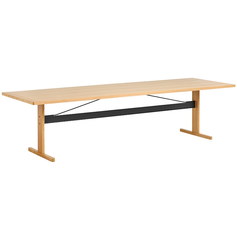 Passerelle Bord 95x300 cm, Lakkert Eik / Svart