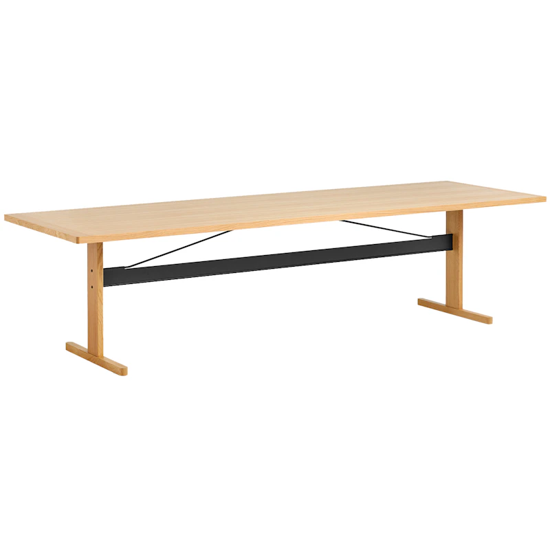 Passerelle Bord 95x300 cm, Lakkert Eik / Svart