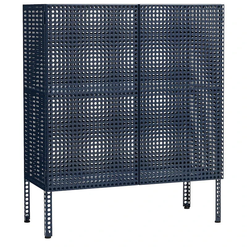Perforated Skap Medium, Steel Blue