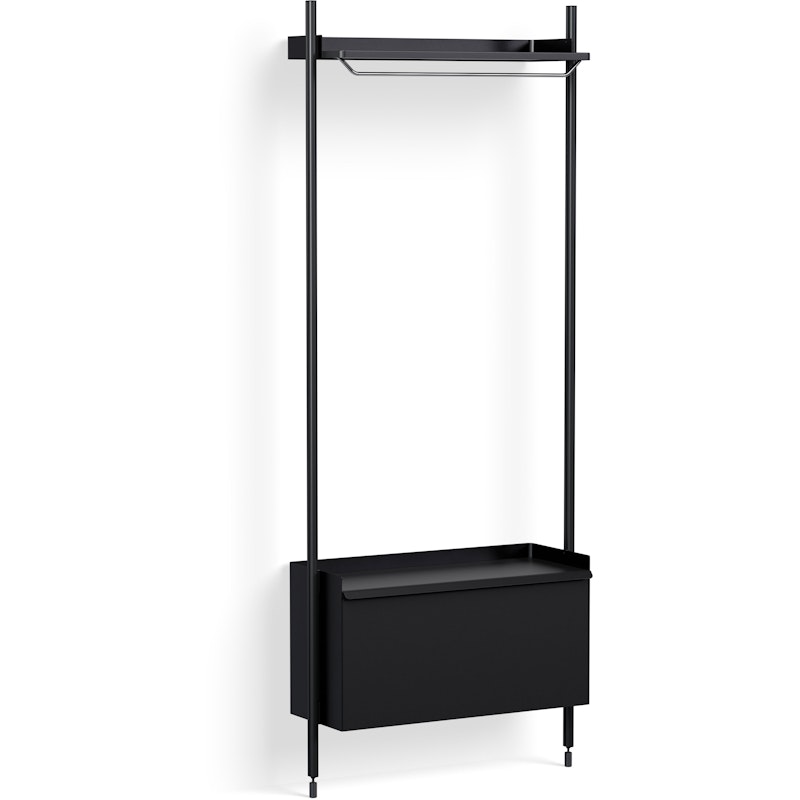 Pier System 1001 1 column, PS Black / Black