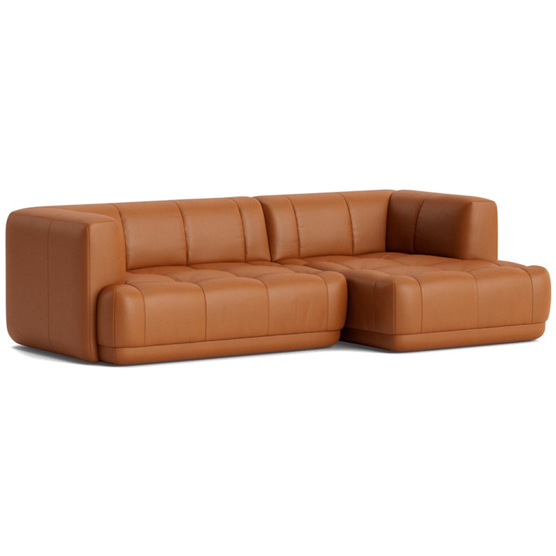 Quilton 3-Seter Sofa Konfigurasjon 19 Høyre, Skinn Nevada NV2488