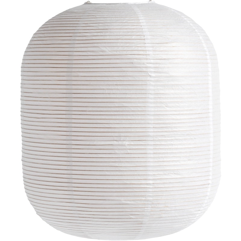 Rice Paper Lampeskjerm Classic White, Oblong