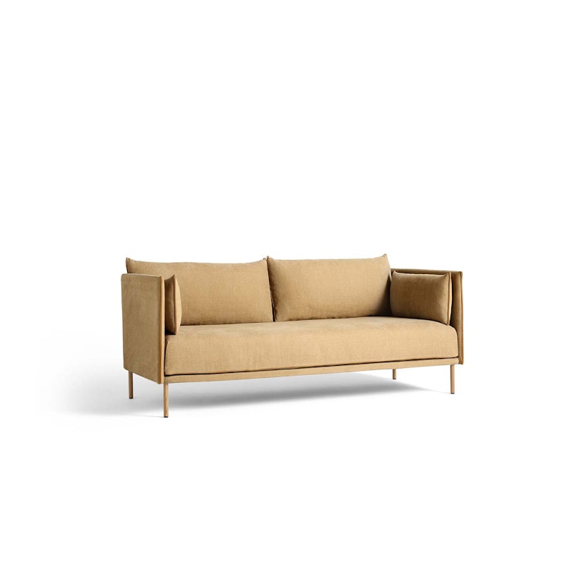 Silhouette 2-Seter Sofa, Oljet Eik / Linara 142