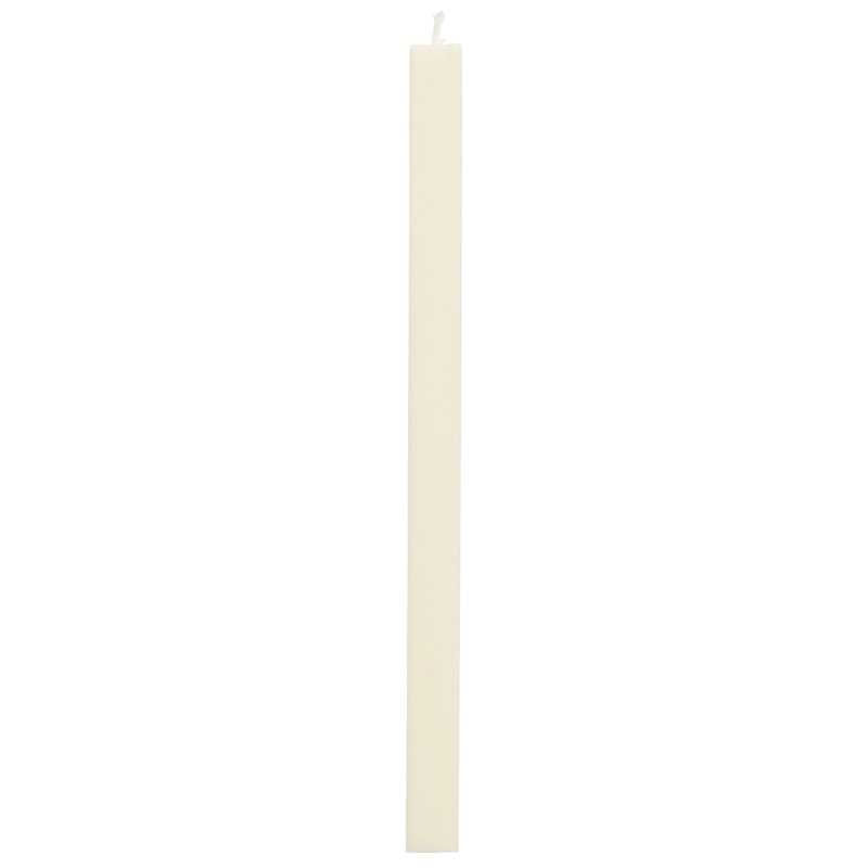 Square Stearinlys, Off-white