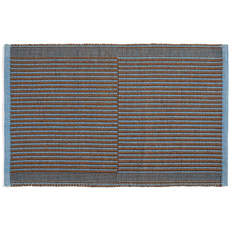 Tapis Teppe 60x95 cm, Blå/Kastanje