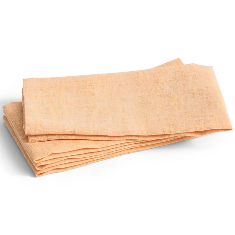 Tavolo Serviett / Spisebrikke 4-pk, Soft Orange