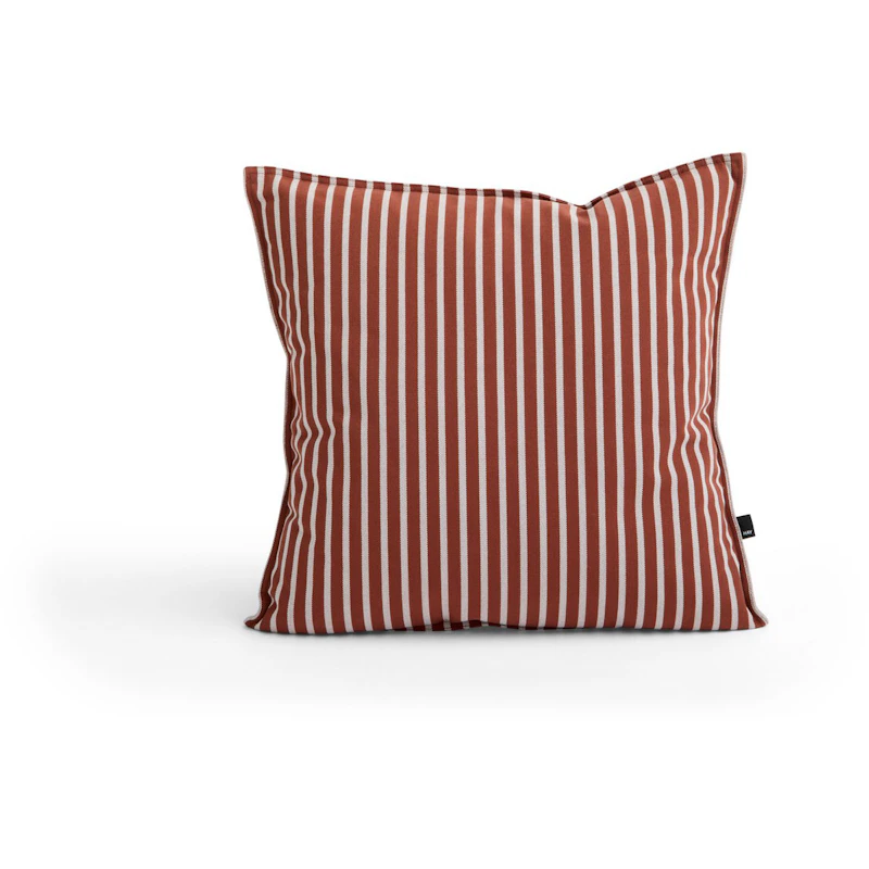 Terrazza Cushion 50x50 cm, Terracotta bold stripe