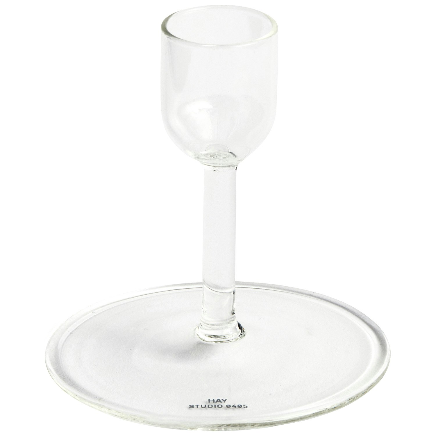 Hay Tiny Candleholder Straight Clear -  Lysestaker Borosilikatglass Klar - AE357-D438-AF04