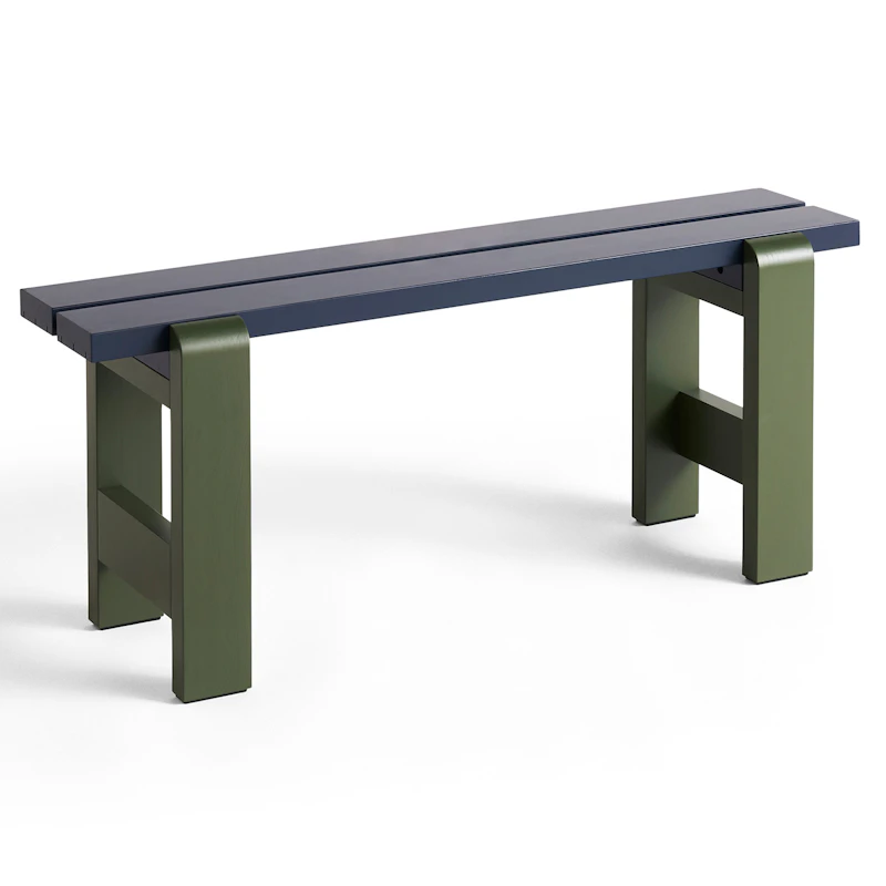 Weekday Benk 23x111 cm, Olive/Steel Blue