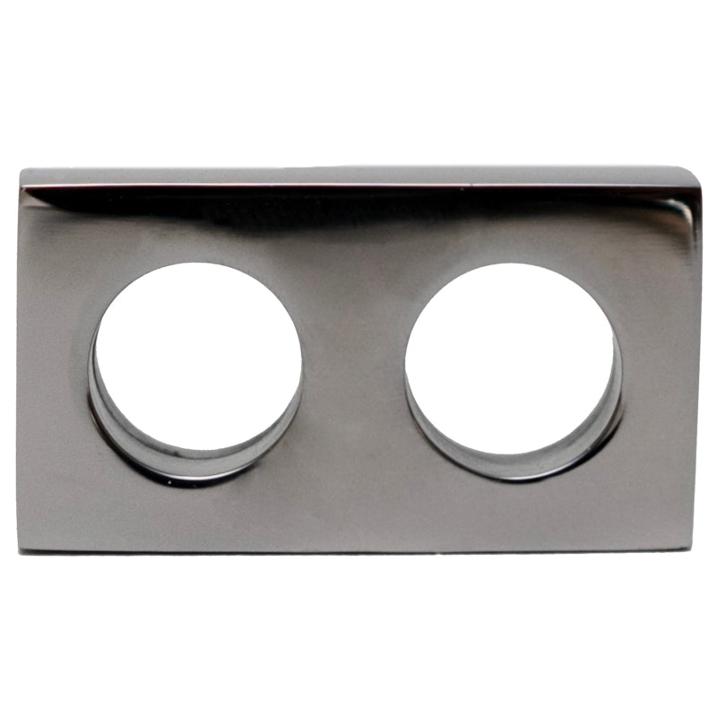 Bobbe Knott 2,4 x 4,3 cm, Titanium